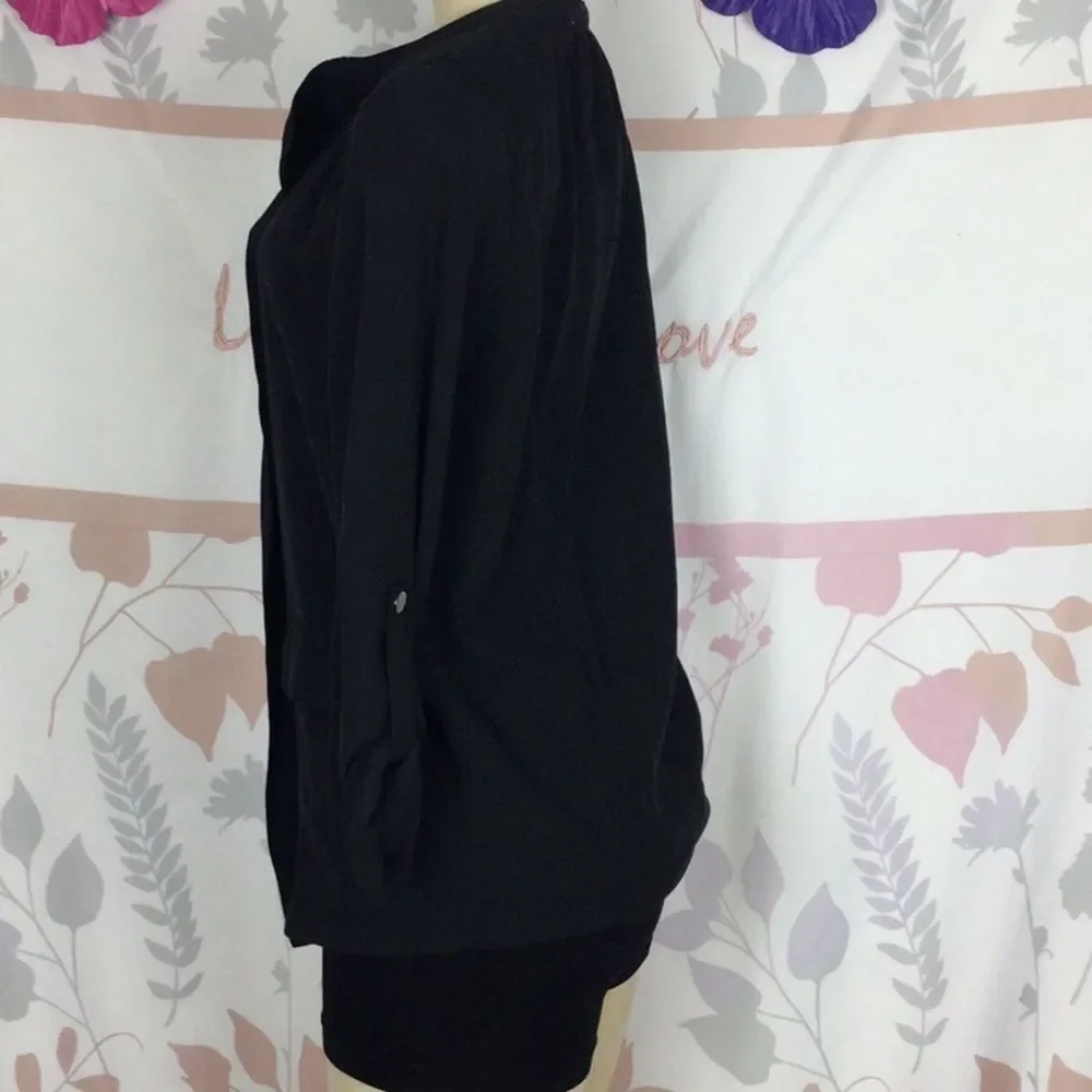 Nine West Drapey Utility Jacket Sz Small